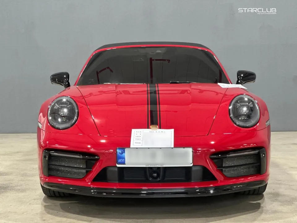 Porsche 911 992 body repair installation result