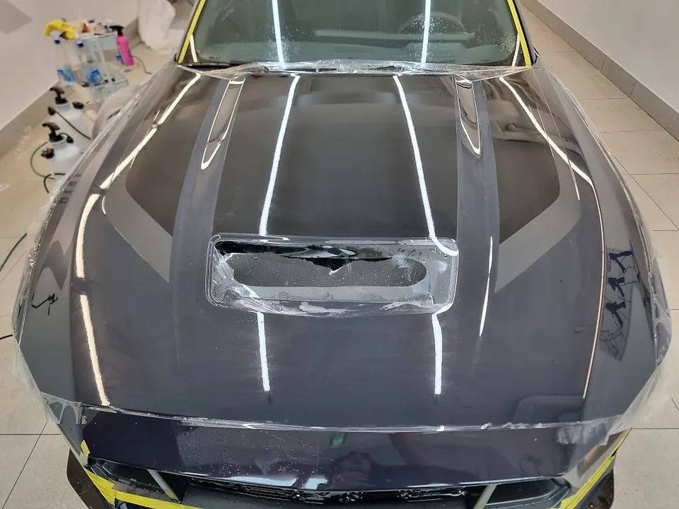 Ford Mustang 7th Gen PPF施工事例｜韓国での実例 施工写真 2-2