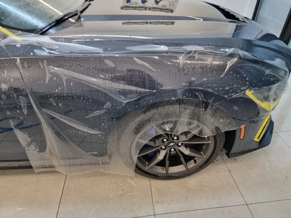 Ford Mustang 7th Gen PPF施工事例｜韓国での実例 施工写真 1-3