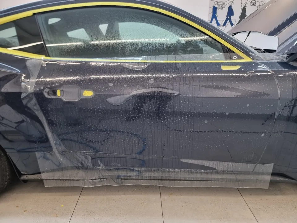 Ford Mustang 7th Gen PPF施工事例｜韓国での実例 施工写真 2-3