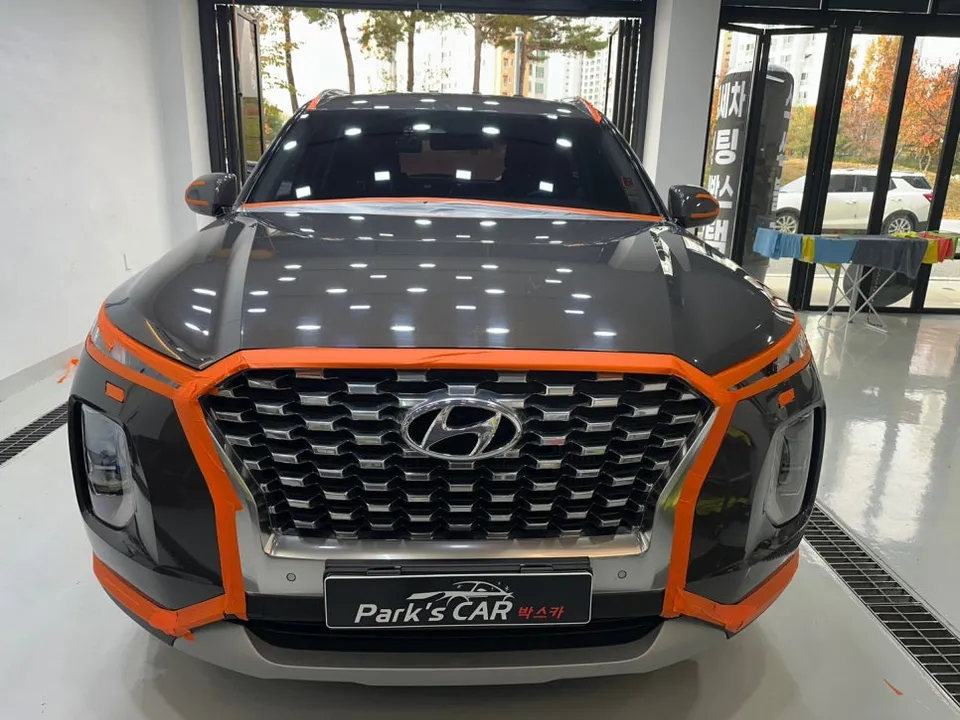 Hyundai Palisade PPF施工事例｜韓国での実例と費用目安 施工写真 1-3