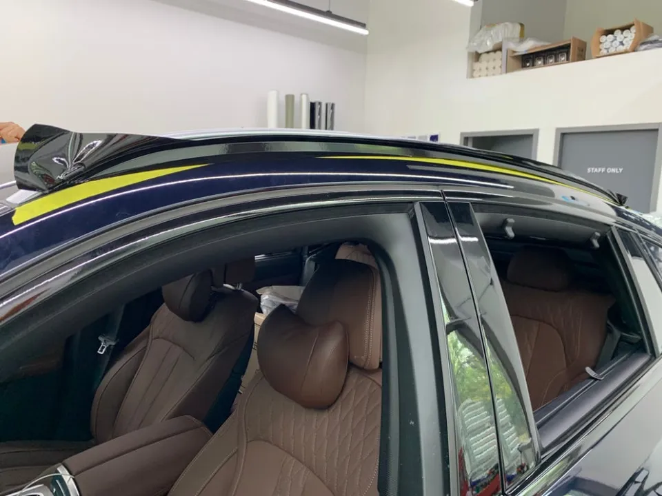 BMW X6 カーラッピング事例｜クロームパーツのイメージチェンジ 施工写真 3-3
