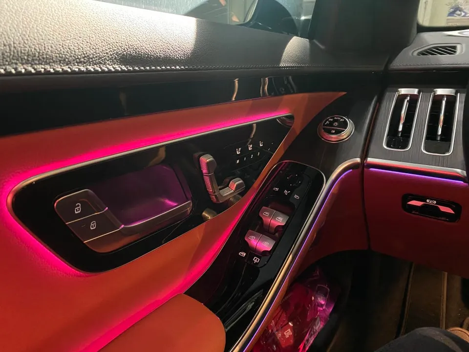 Mercedes-Benz S-Class W223 ambient lighting - Mercedes-Benz S-Class Ambient Lighting Review — Enhanced Interior photo 4
