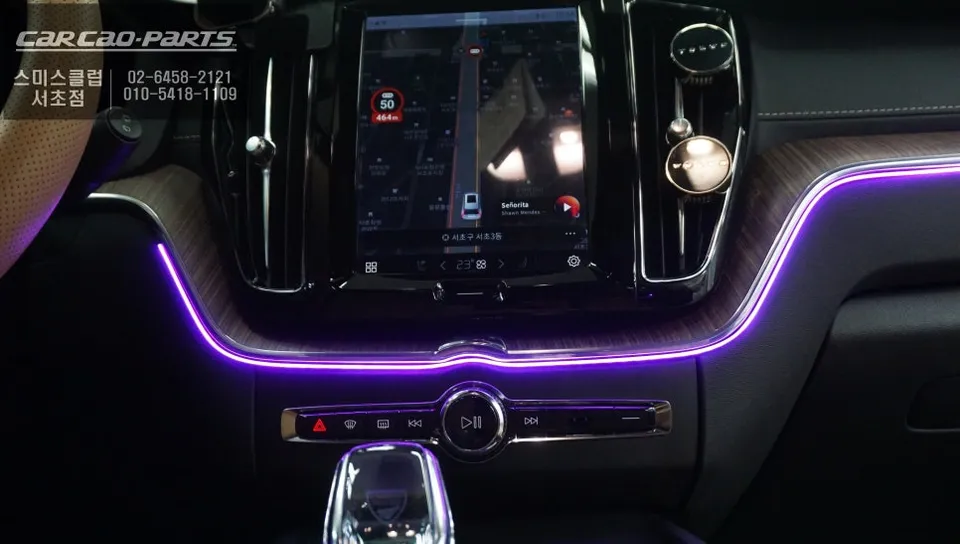 Volvo XC60 Ambient Lighting Review — 180 Moving Modes Transform I photo 2