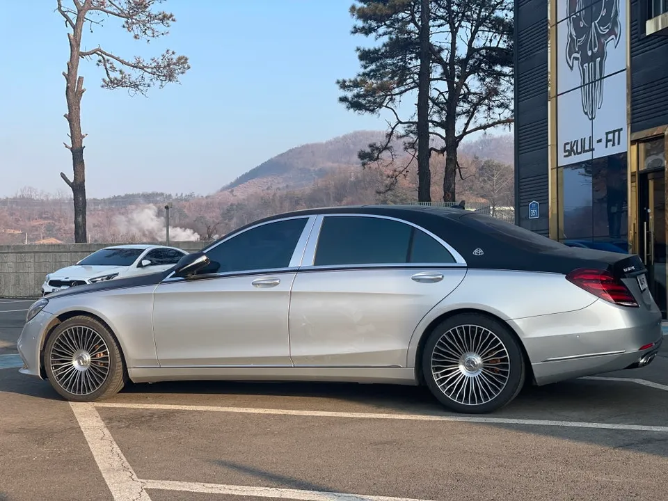 Mercedes-Benz S-Classのカーフィルム施工事例｜費用目安・仕上がり 施工写真 4