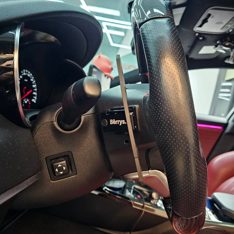 Kia Stinger Meister steering wheel - Kia Stinger Steering Wheel Customization Review photo 6