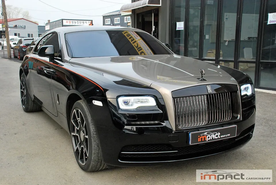 Rolls-Royce Wraith PPF施工事例|費用目安・仕上がり 施工写真 1-3