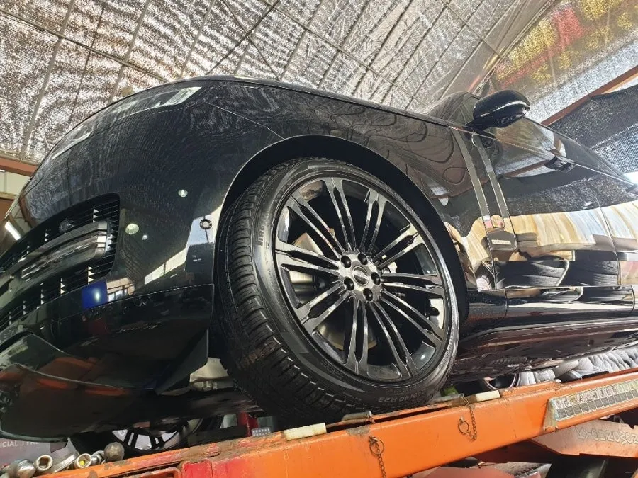 Land Rover Range Rover Vogue wheel repair - Land Rover Range Rover Vogue Wheel Repair Review — Cost photo 3