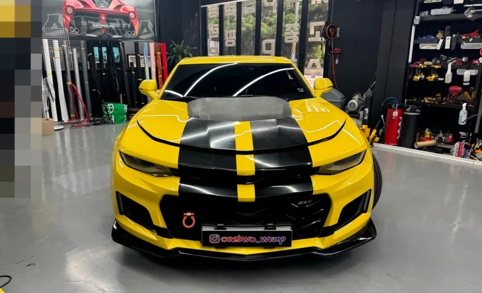Chevrolet Camaroのカーラッピング事例｜費用目安・仕上がり 施工写真 1-1
