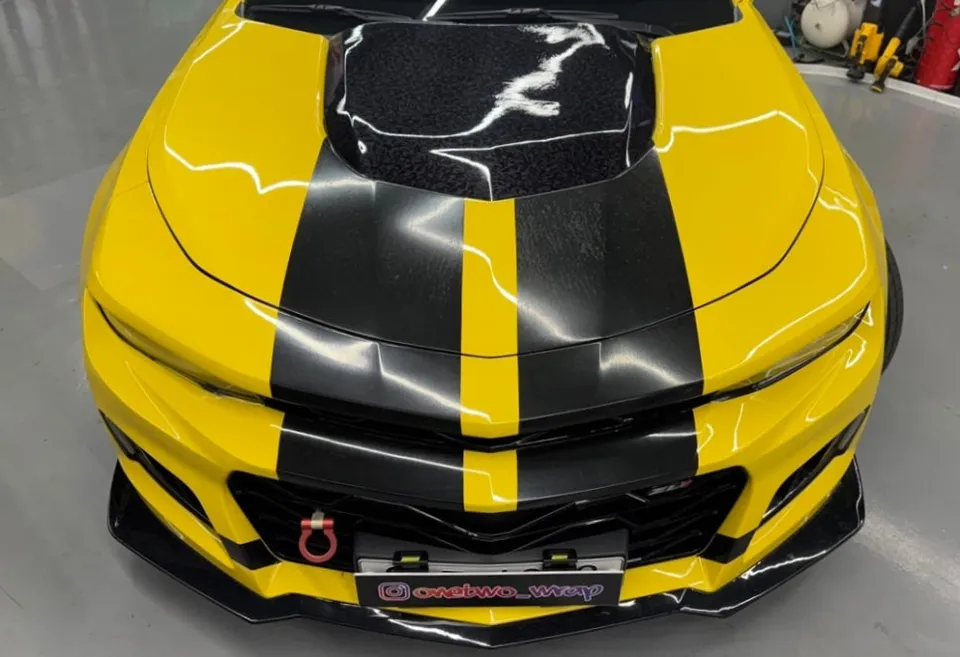 Chevrolet Camaroのカーラッピング事例｜費用目安・仕上がり 施工写真 2-2