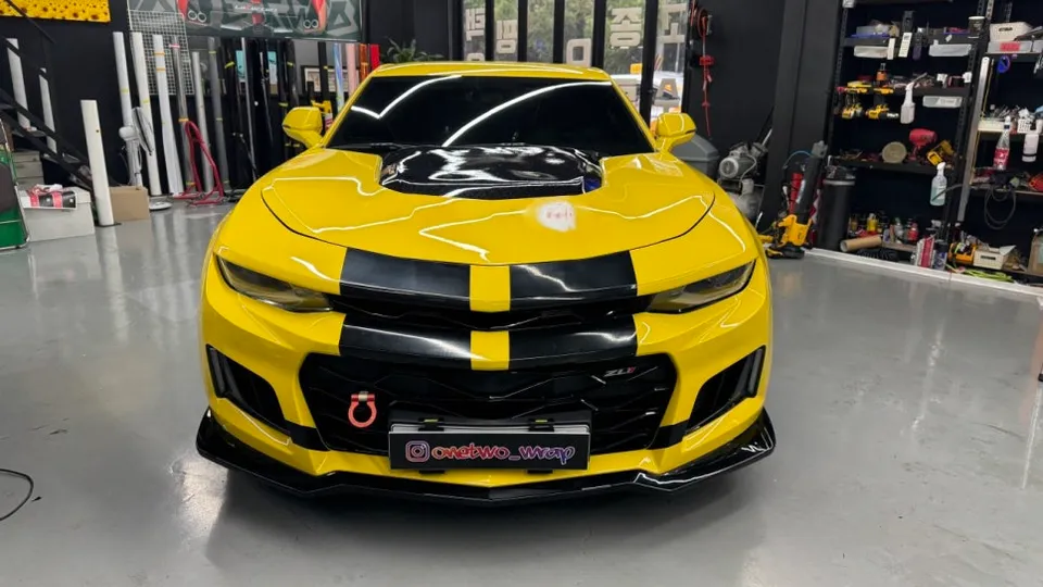 Chevrolet Camaroのカーラッピング事例｜費用目安・仕上がり 施工写真 1-3