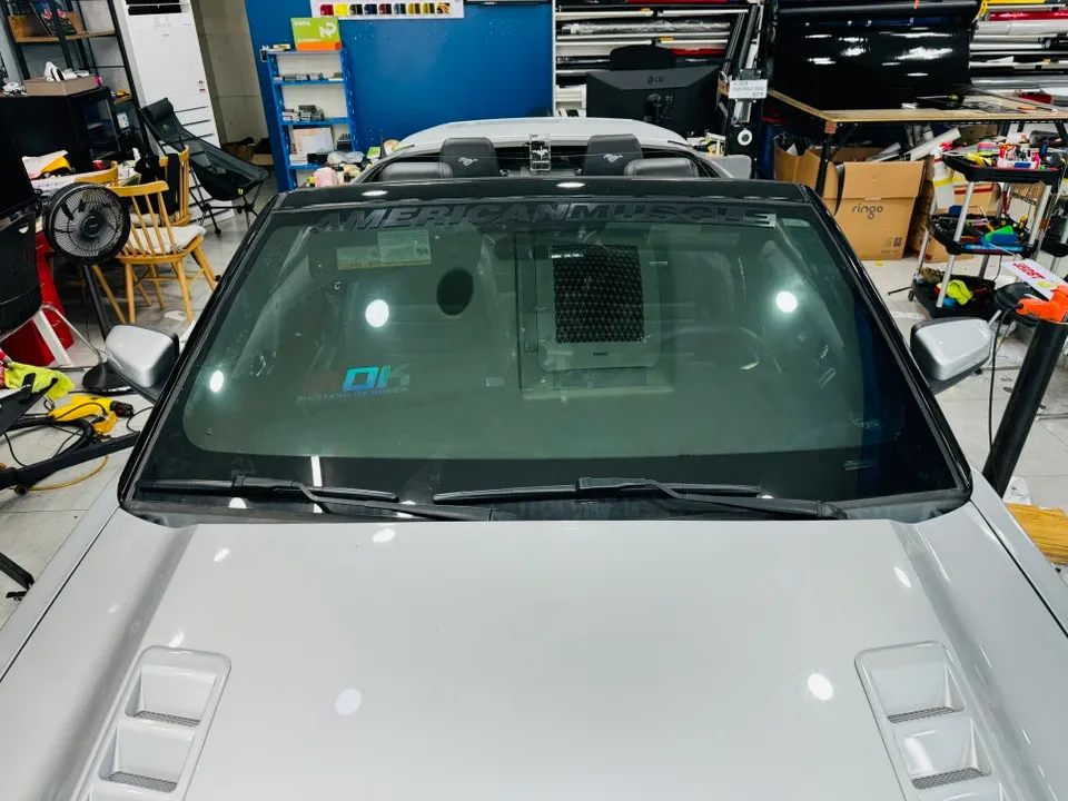 Ford Mustangのカーラッピング事例｜費用目安・仕上がり 施工写真 1-2