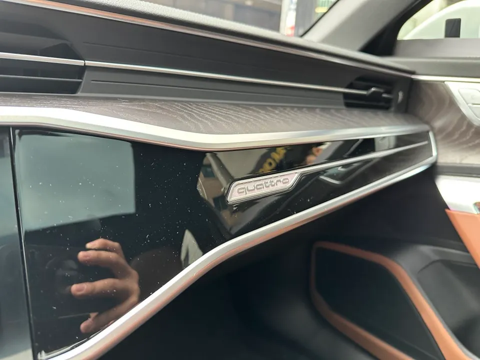 Audi A6 PPF施工事例｜クローム除去と保護効果 施工写真 3-3