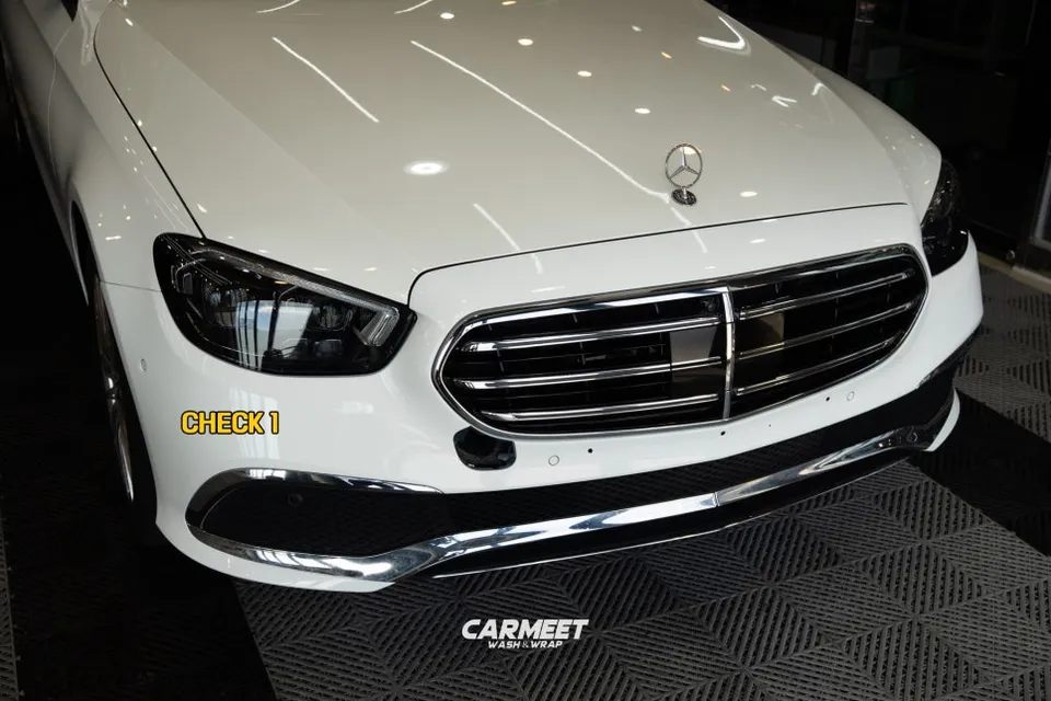 Mercedes-Benz Eクラス PPF施工事例|費用目安・仕上がり 施工写真 1-1