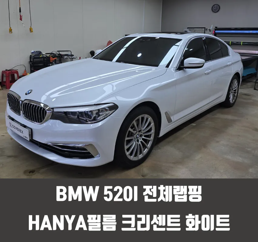 BMW 5 Series G30 カーラッピング事例｜HANYAフィルム 写真