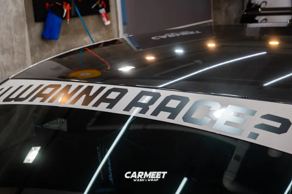 Hyundai Elantra Nのカーラッピング事例|費用目安・仕上がり 施工写真 2-3
