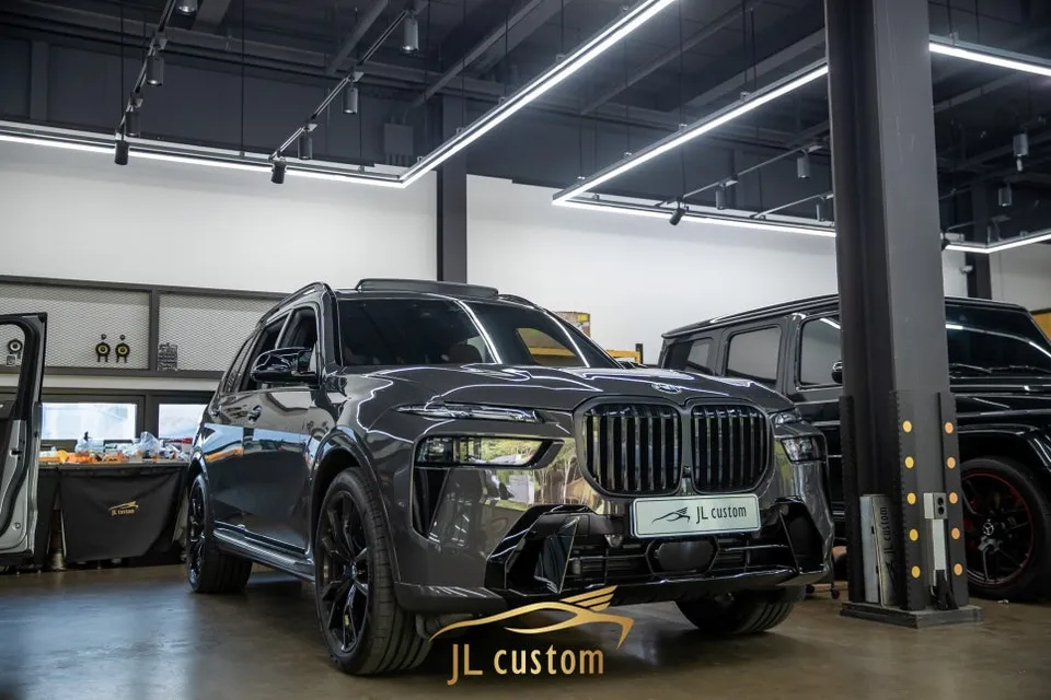 BMW X7 Ambient Lighting Review — Swirl Speaker Cover Upgrade photo 1