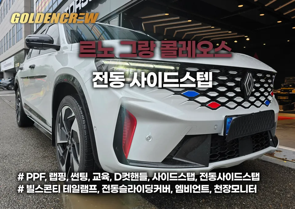 Renault Grand Koleos body kit installation result