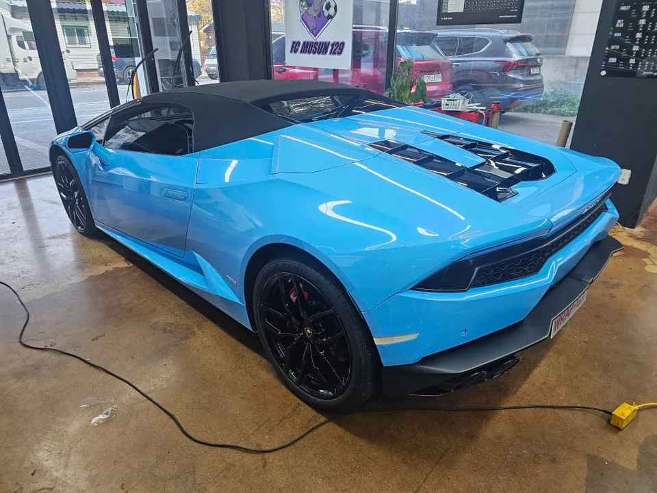 Lamborghini Huracán PPF施工事例：費用目安と仕上がり 施工写真 3-3