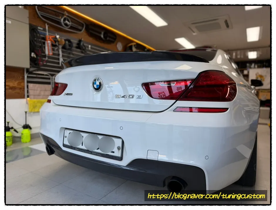 BMW 6 Seriesのカーラッピング事例|費用目安・仕上がり 施工写真 1-3