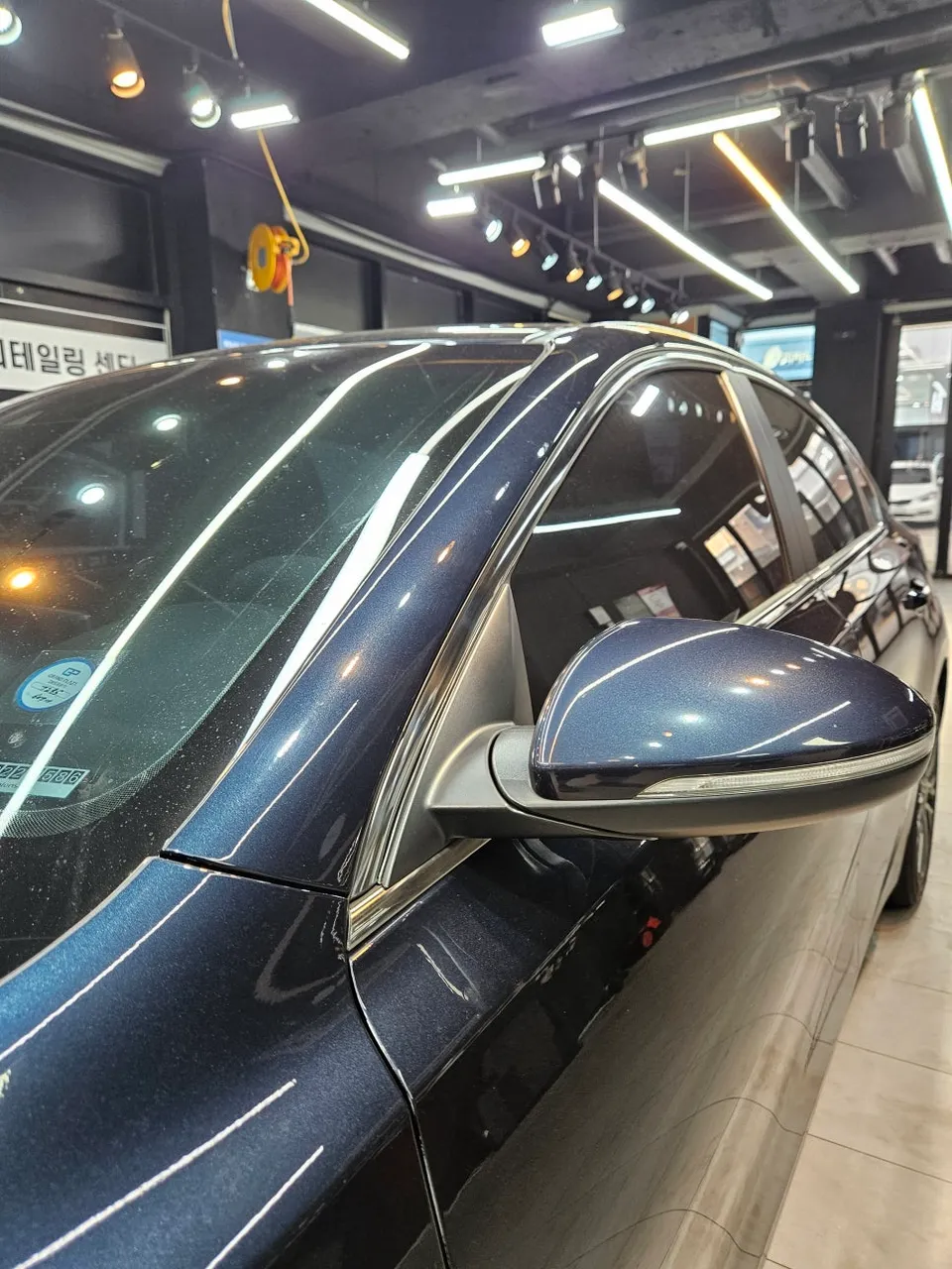 Kia K3のガラスコーティング事例 施工写真 3-2