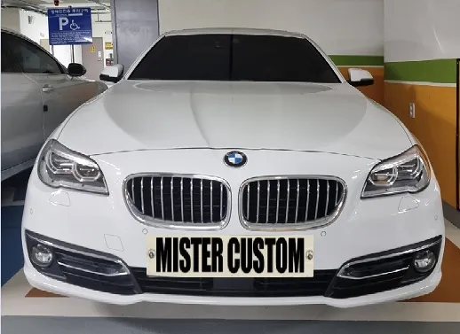 BMW 5 Series F10のAndroid Auto・CarPlay取付事例 写真
