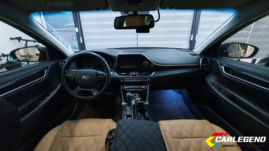 Hyundai Grandeur IG ambient lighting - Hyundai Grandeur IG Ambient Lighting Review: Cost & Results photo 3