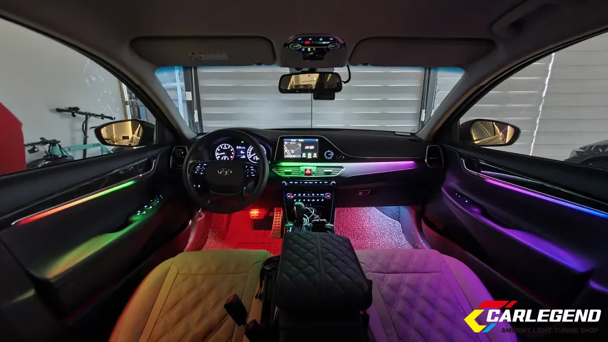 Hyundai Grandeur IG ambient lighting - Hyundai Grandeur IG Ambient Lighting Review: Cost & Results photo 4