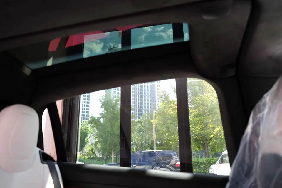 Tesla Model X window tinting - Tesla Model X Window Tinting Review - Enhanced Privacy & Heat Rej photo 4