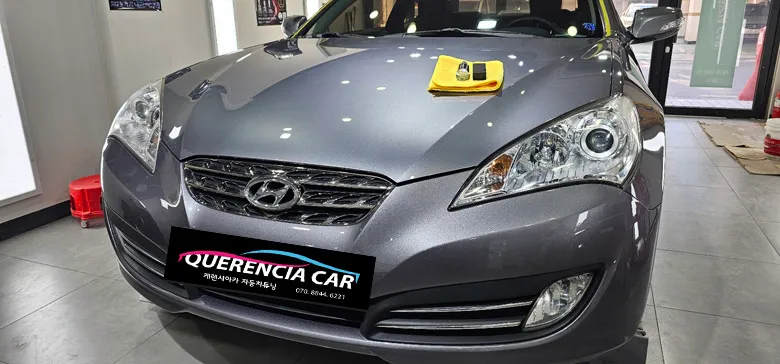 Genesis Coupeのガラスコーティング事例|費用目安・仕上がり 施工写真 1-1
