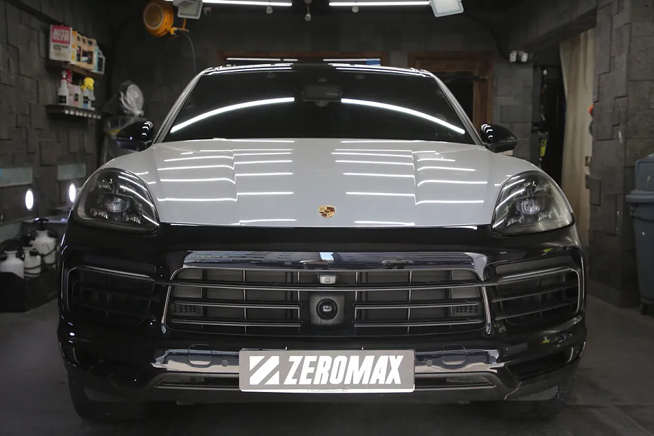 Porsche Cayenne PPF施工事例｜費用目安と仕上がり 施工写真 3-1