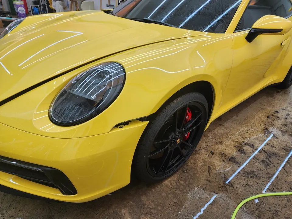ポルシェ911のPPF施工事例｜費用目安と仕上がり 施工写真 3-3
