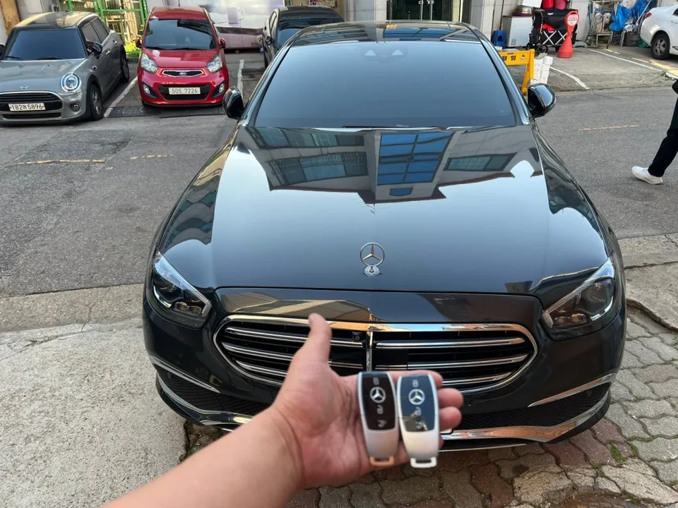 Mercedes-Benz E-Class W213 oem options installation result
