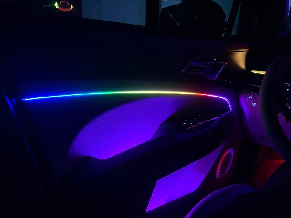 Kia Sportage NQ5 ambient lighting - Kia Sportage NQ5 Ambient Lighting Review — Enhanced Interior photo 3