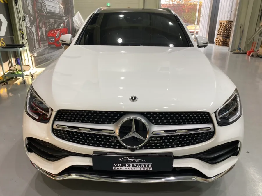 Mercedes-Benz GLC dashcam navi installation result