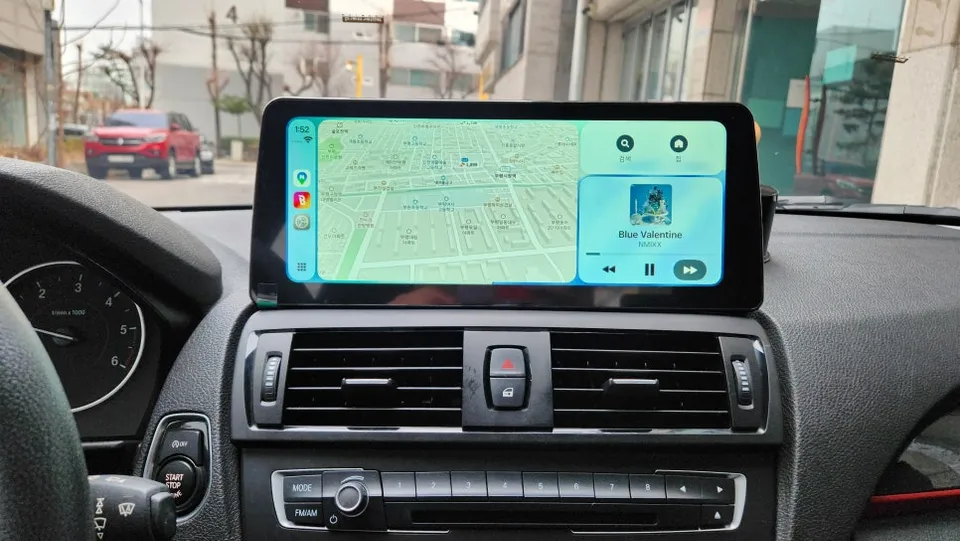 BMW 1 Series F20のAndroid Auto・CarPlay取付事例 施工写真 1-3