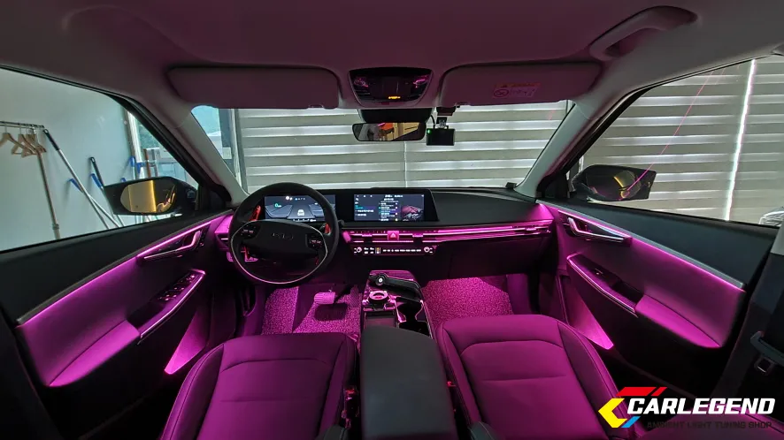 Kia EV6 ambient lighting - Kia EV6 Ambient Lighting Review: Enhanced Interior LEDs photo 3