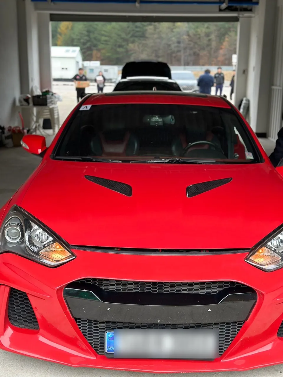 Genesis Genesis Coupe body repair installation result