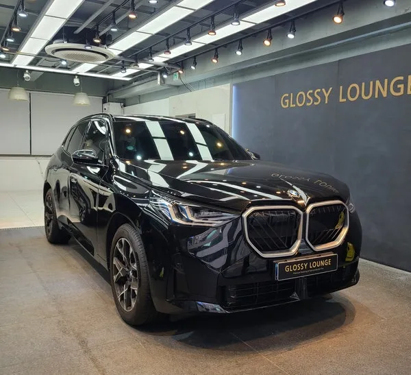 BMW X3のカーラッピング事例｜グリル再施工 写真