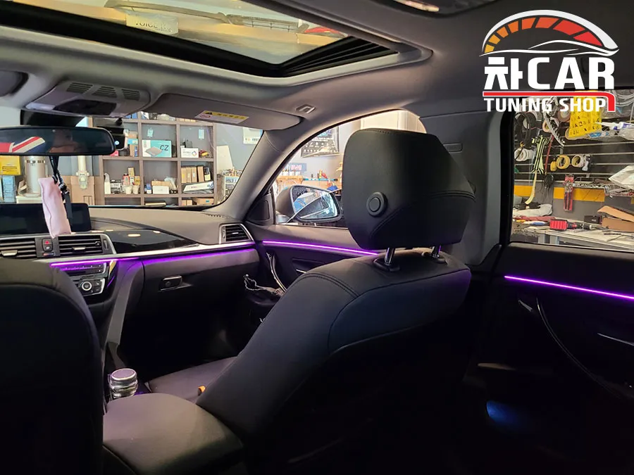 BMW 4 Series ambient lighting - BMW 4 Series Ambient Lighting Installation & Review photo 5
