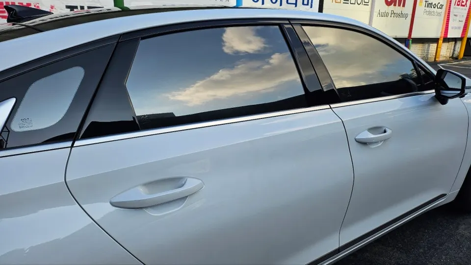 Kia K8 PPF施工事例:韓国での実例と費用目安 施工写真 2-2