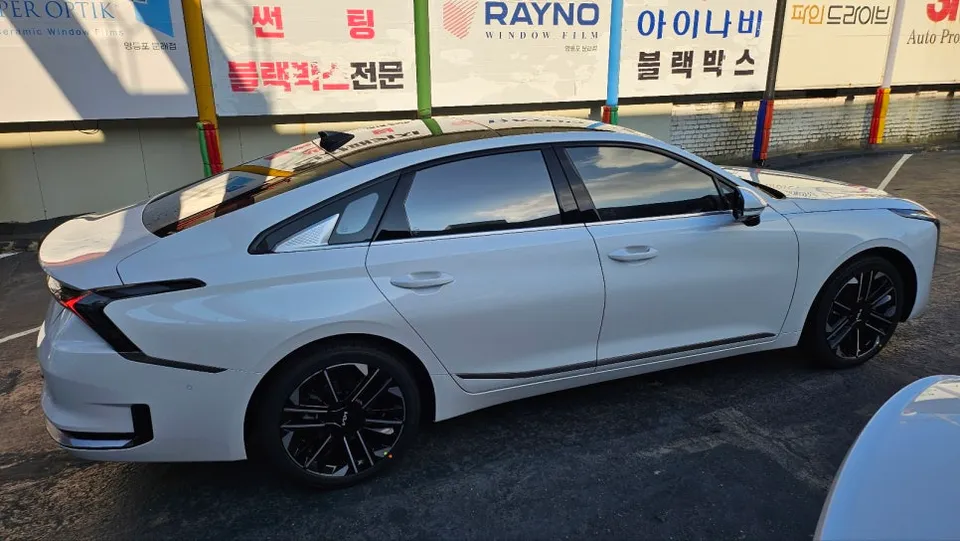 Kia K8 PPF施工事例:韓国での実例と費用目安 施工写真 3-2
