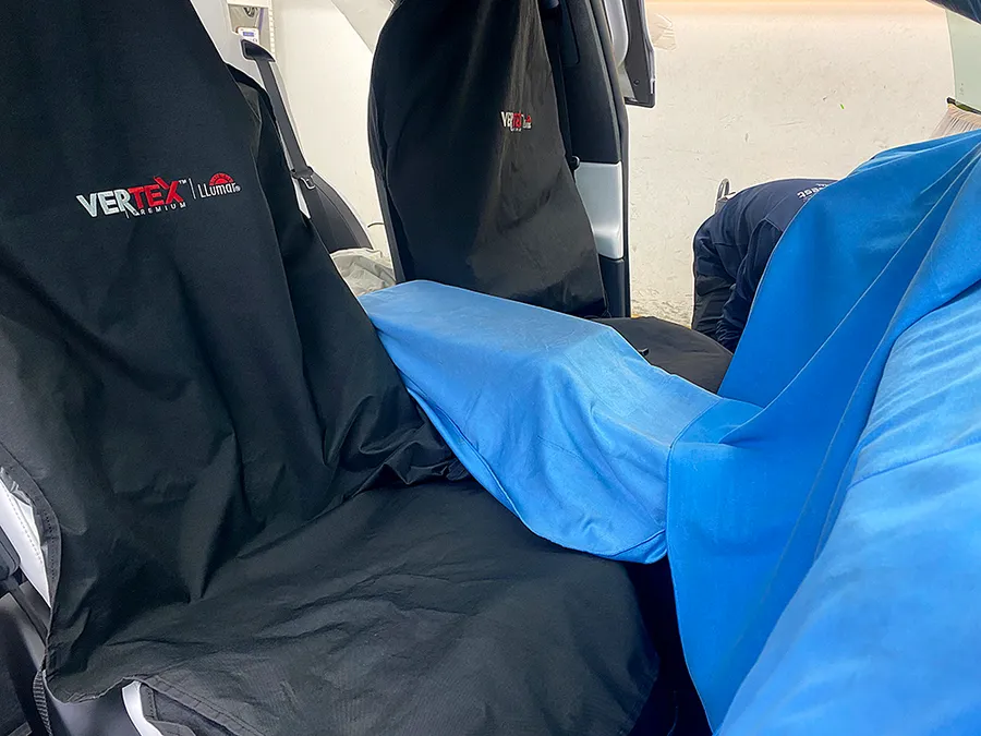 Tesla Model Xのカーフィルム施工事例｜費用目安・仕上がり 施工写真 3-1