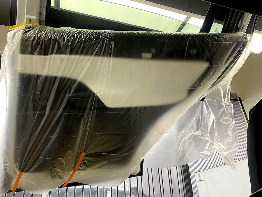 Tesla Model Xのカーフィルム施工事例｜費用目安・仕上がり 施工写真 1-2