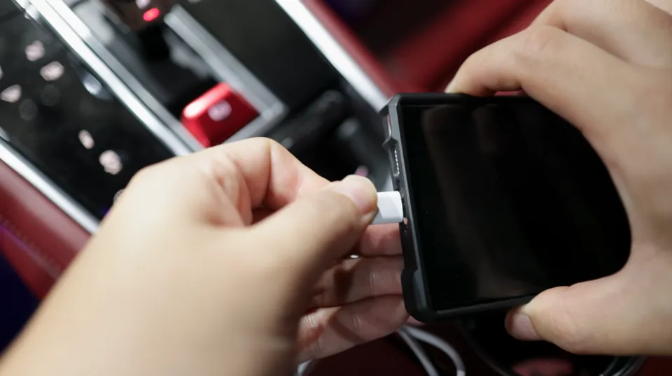Porsche Panamera GTSのAndroid Auto・CarPlay取付事例 施工写真 3