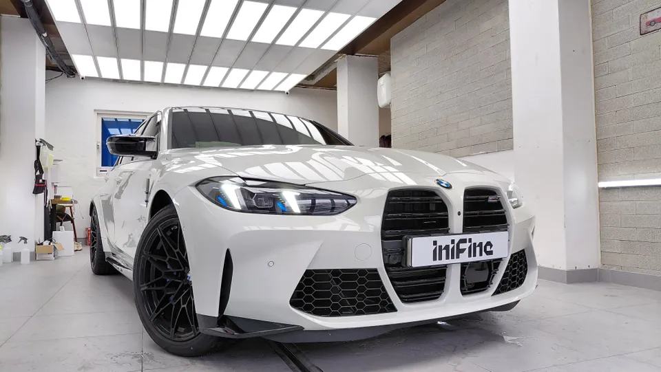 BMW M3のPPF施工事例｜韓国での実施工を紹介 写真