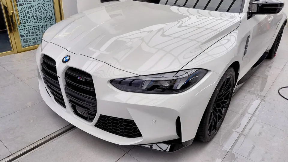 BMW M3のPPF施工事例|韓国での実施工を紹介 施工写真 4-2