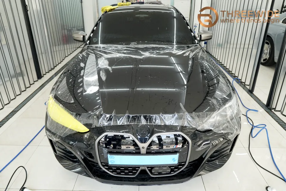 BMW i4のPPF施工事例｜費用目安・仕上がり 施工写真 2-1