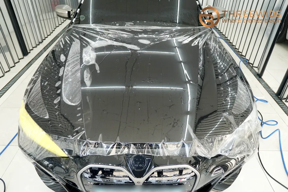 BMW i4のPPF施工事例｜費用目安・仕上がり 施工写真 3-1