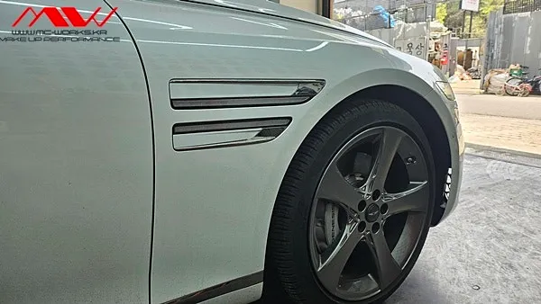 Genesis G80 Sport vinyl wrap - Genesis G80 Sport Wrap Review: Customizing Style & Cost photo 4